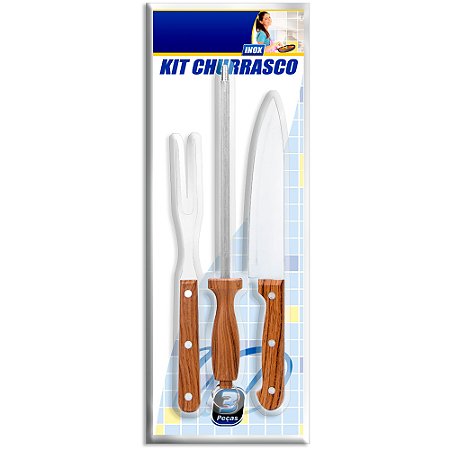 Kit Garfo e Faca para Churrasco Tramontina