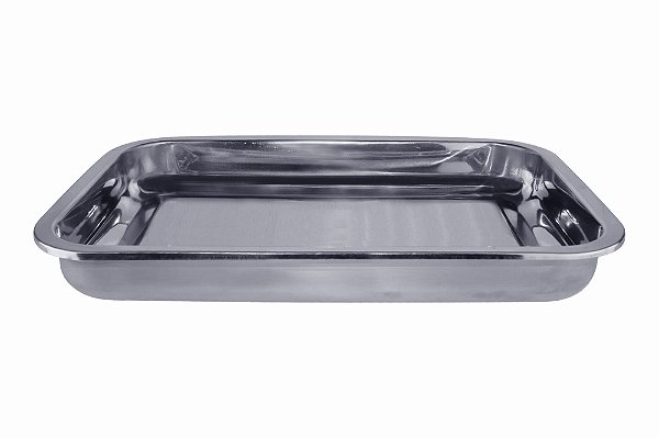 Assadeira Inox 31,2 x 21 x 4,0 cm