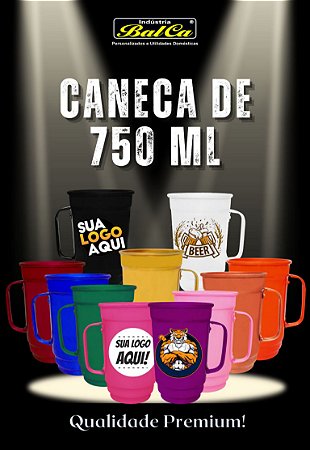 Caneca Al. 101-S 750 ml Color