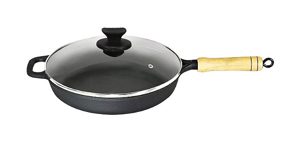 Tampa Universal HOMVIDA - Aço Inoxidável Para Panelas 21-30cm