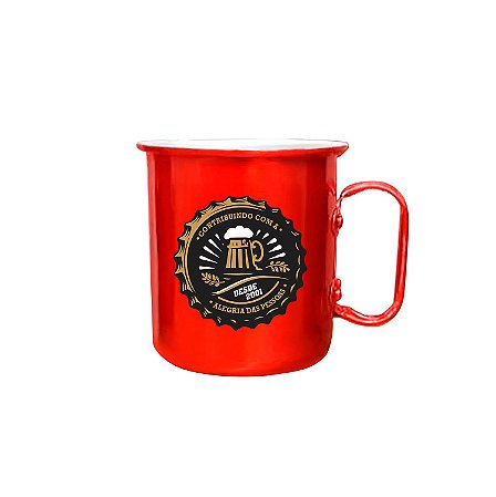 Caneca 117-S 345 ml Vermelho Verniz