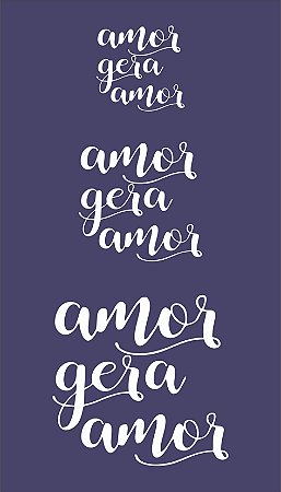 Frases 03 - stencil 25 x 16 cm