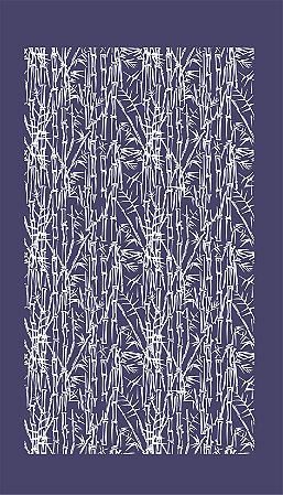 Floral 35 - stencil - 25 x 16 cm