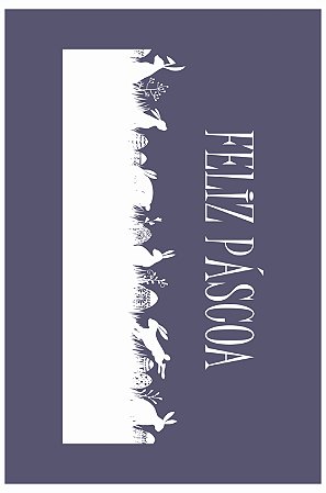 Páscoa 38 - stencil 25 x 16 cm