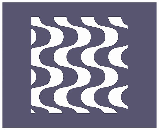 Formas 23 - stencil 16 x 13 cm