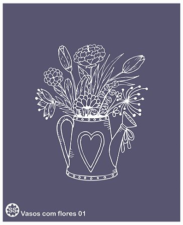 Vasos com flores 01