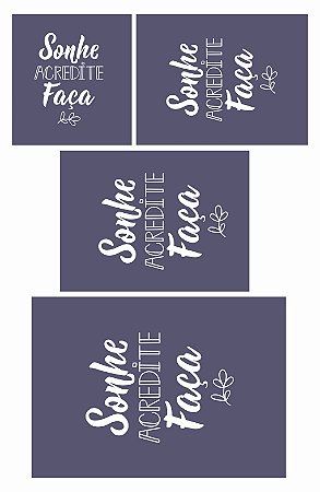 Kit Frases ornamentais 15
