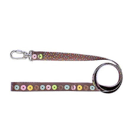Guia de passeio para cachorro DONUTS - marrom - WALKIEDOG
