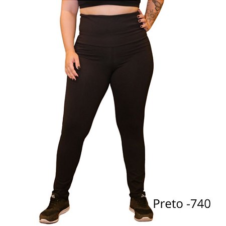 Legging Alta Compressão Plus size