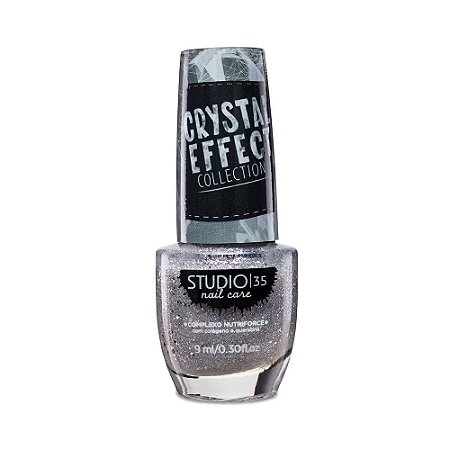 Esmalte Studio 35 Crystal Effect #luadecristal
