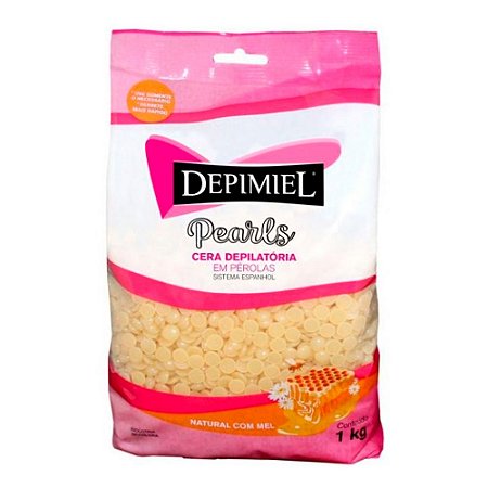 Cera Depimiel 1kg Natural Em Perolas