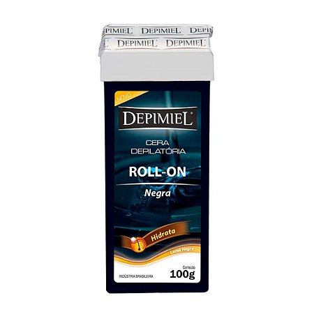 Cera Depimiel Roll-on Negra 100gr