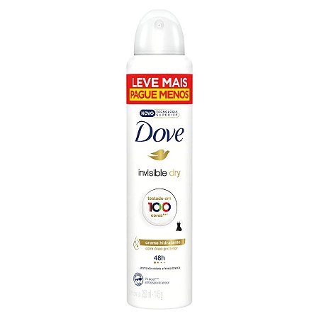 Desodorante Aerossol Invisible Dry Dove 250ml