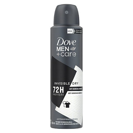 Desodorante Aerossol Men Care Invisible Dry Dove 150ml