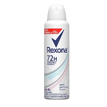 Desodorante Aerossol Fem Sem Perfume Rexona 150ml