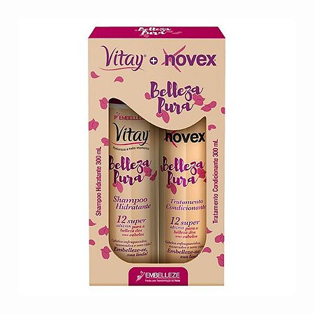 Kit Shampoo + Condicionador Vitay Novex Belleza Pura