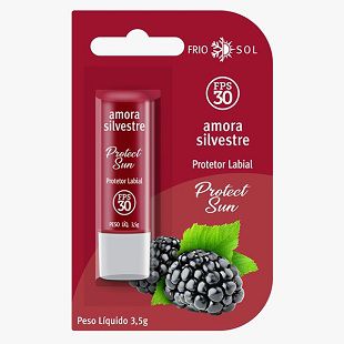 Protetor Labial Protect Amora Silvestre FPS 30 - Blister ZiinZiin