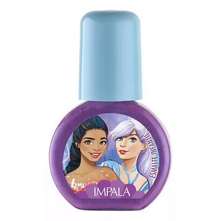 Esmalte Impala Infantil Disney Pequena Sereia Sob o Mar Perolado 6ML