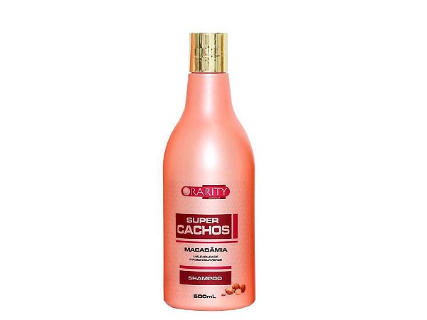 SUPER CACHOS MACADÃMIA SHAMPOO 500ML RARITY