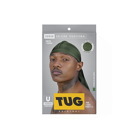 Bandana Durag Tradicional Verde Musgo