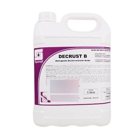 Limpador de Resíduos Cimento Argamassa DECRUST B 5L SPARTAN