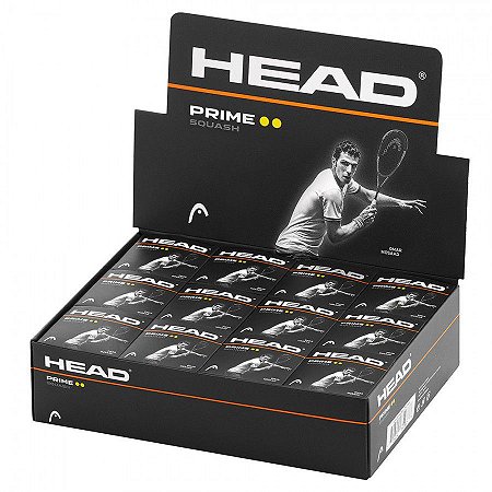 Caixa de Bola Head Squash Prime - 12 Unidades