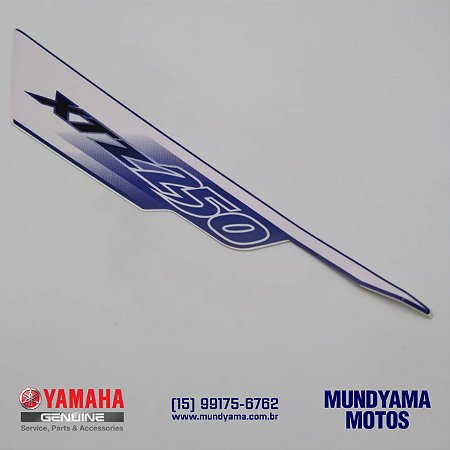 Gráfico da Tampa Lateral Esquerda (DPBSE) 8 (1) - XTZ 250 LANDER (2008) (Original Yamaha)