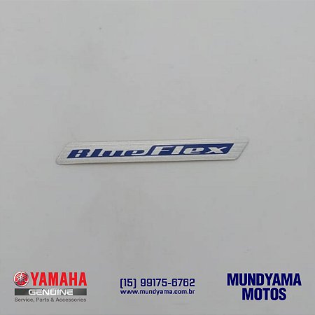 Emblema BlueFlex (46) - YS 150 / YBR 150 / XTZ 150 / XTZ 250 (Original Yamaha)