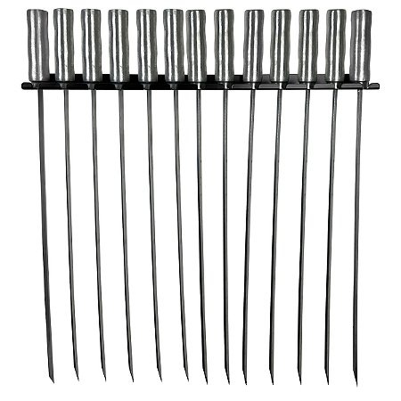 Suporte de Espetos para 13 Espetos - Preto