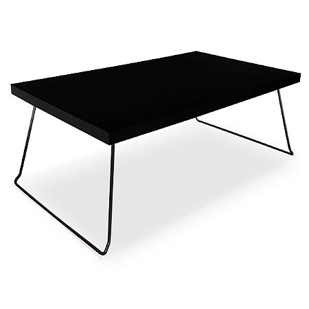 Mesa de Centro Berlim - Preto/ Preto