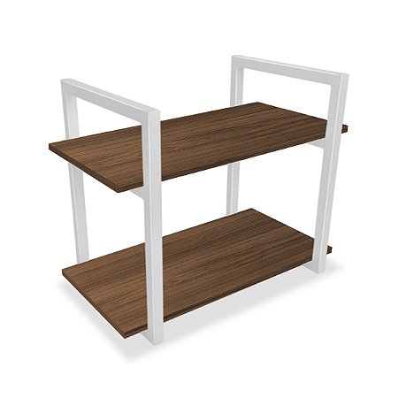 Prateleira Milazzo 25 cm - Branco/Villandry