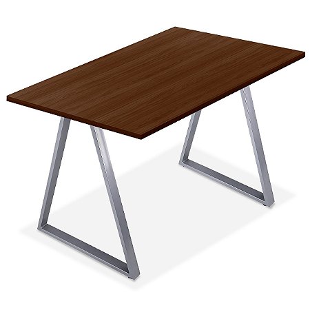 Mesa Mirage 120cm x 60cm - Prata/ Villandry