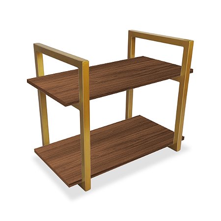 Prateleira Milazzo 25 cm - Dourado/Villandry