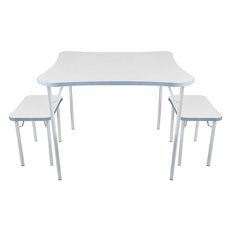 Conjunto Mesa Infantil + 2 banquinhos Luna