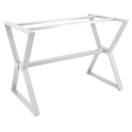 Base De Mesa Industrial P/ Tampos Vidro Pedra Madeira Bishop