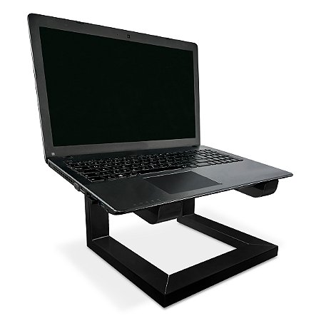 Suporte para Notebook Laptop Stand Dj em Aço Macbook - Preto