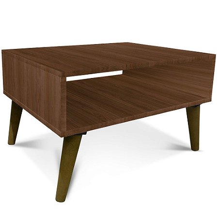 Mesa de Centro Decorativa Nicho com Pé Palito em MDF - Villandry