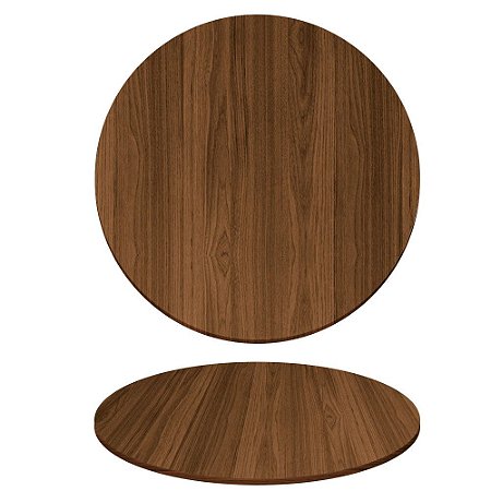 Tampo de Mesa de Jantar em Mdf Redondo 90cm X 15mm na Cor Villandry