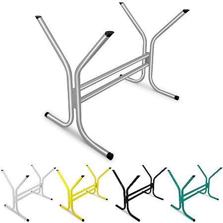 Base de Mesa Retangular de Jantar Ravena para Tampos de até 140 x 80cm