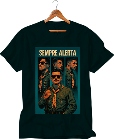 Camiseta Sempre Alerta V.O.
