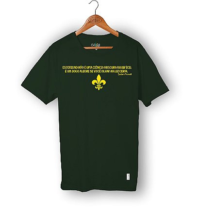 Camiseta Escotismo Não é Uma Ciência