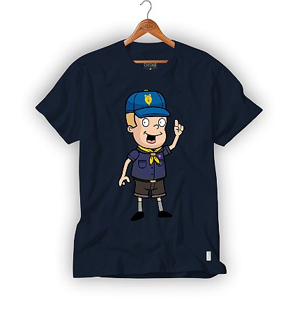Camiseta Caricatura Lobinho