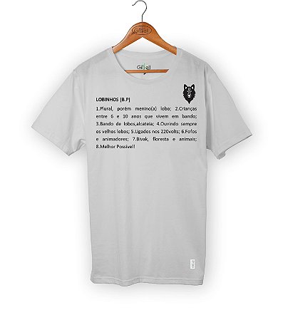 Camiseta Definição de Lobinhos