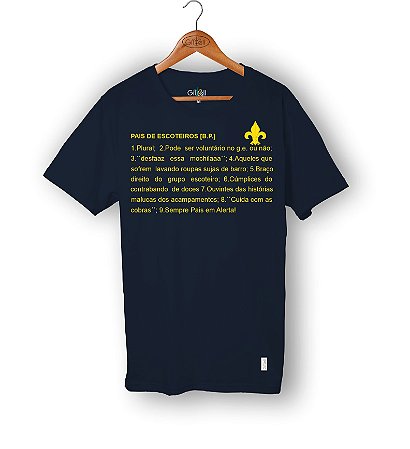 Camiseta Definição de Pais de Escoteiros