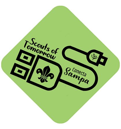 Distintivo Scouts  of Tomorrow  Conecta Sampa