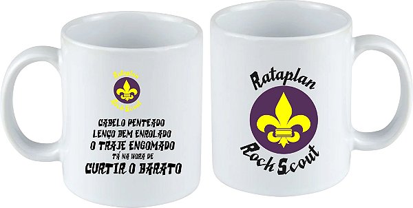 Caneca Banda Rataplan Cerâmica 325ml