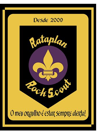 Distintivo Banda Rataplan Gold