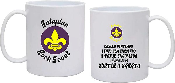 Caneca Banda Rataplan Polímero 325ml