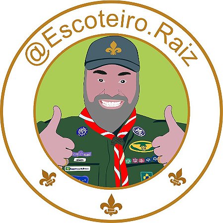 Distintivo Escoteiro Raiz