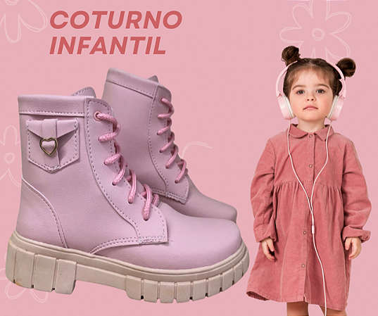 coturno feminino infantil guids baby